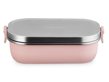 Le Creuset On The Go Lunchbox shell pink 900ml Freisteller 1