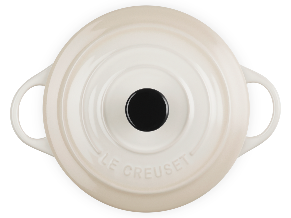 Le Creuset Mini-Cocotte rund meringue 14cm Freisteller 5