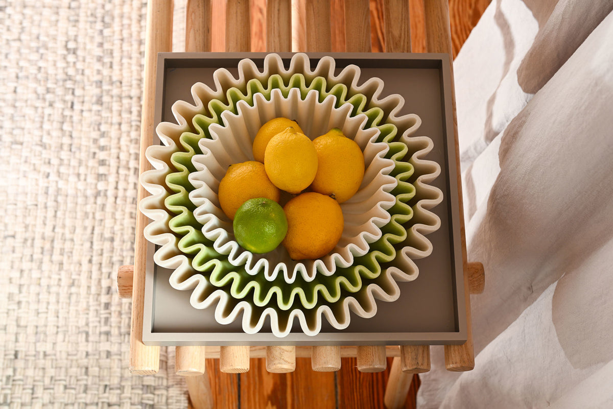 Giftcompany Neo Tablett quadratisch braun 32cm Lifestyle 4