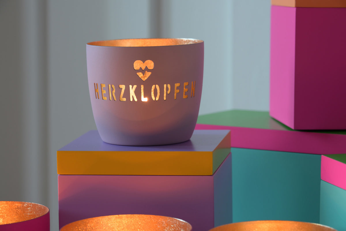 Giftcompany Madras Windlicht M Holy Limony neon gelb/gold 8,5cm Lifestyle 5
