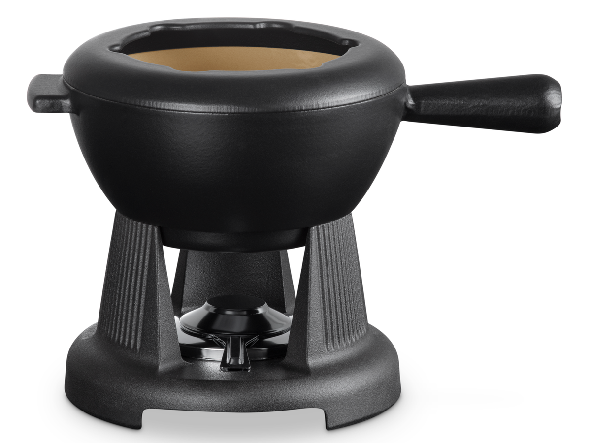 Le Creuset Käsefondue schwarz matt 2l Freisteller 3