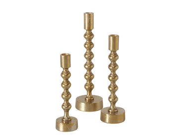 Boltze Klisko Kerzenleuchter gold 22-31cm 3tlg