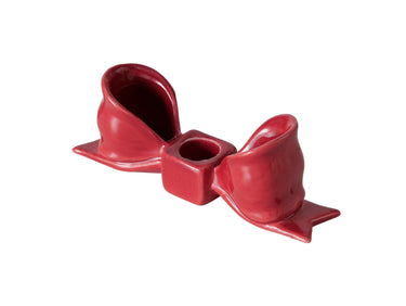 Boltze Bow Kerzenleuchter rot 15,4cm (1 Stück)