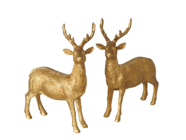 Boltze Morti Hirsch gold sortiert 19cm (1 Stück)