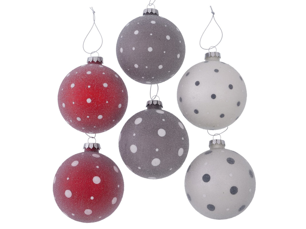 Boltze Judy Weihnachtskugel mehrf. sortiert 8cm (1 Stück)