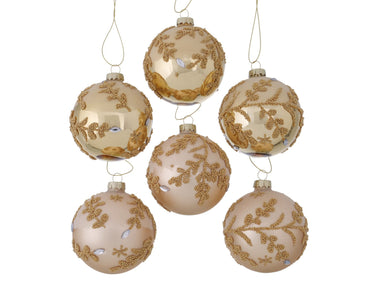 Boltze Kathie Weihnachtskugel sortiert 8cm (1 Stück)