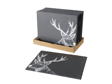 Boltze Moritz Tischset Schiefer sortiert schwarz 40x30cm (1 Stück) Freisteller 1