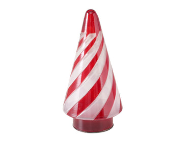 Boltze Sugis Baum rot weiß gestreift 23,5cm (1 Stück)