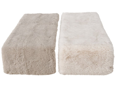 Boltze Liz Tischläufer sortiert weiß/braun 140x33cm (1 Stück) Freisteller 1