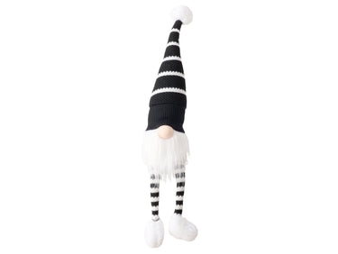 Boltze Kuno Kantenhocker Wichtel schwarz weiß 60,7cm (1 Stück)