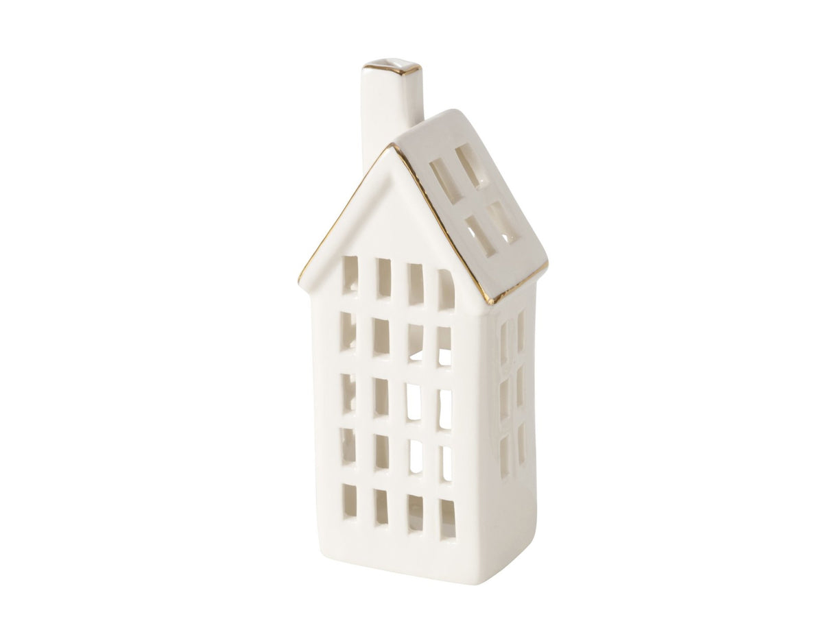 Boltze Skala Windlicht Haus 16cm (1 Stück)