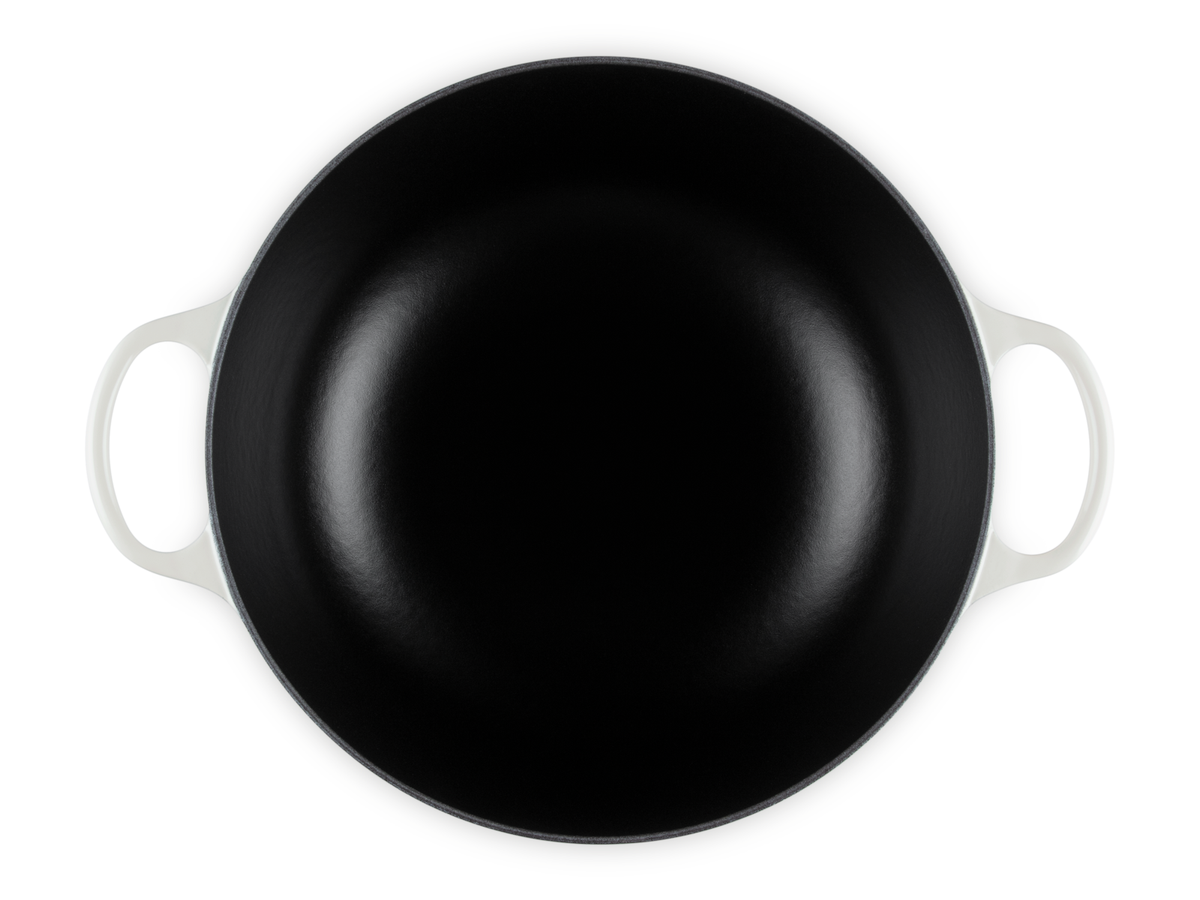 Le Creuset Bräter La Marmite Signature rund meringue 28cm