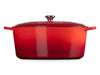 Le Creuset Bräter Signature oval kirschrot 40cm Freisteller 3