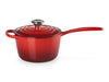 Le Creuset Stielkassete Signature rund kirschrot 16cm Freisteller 3