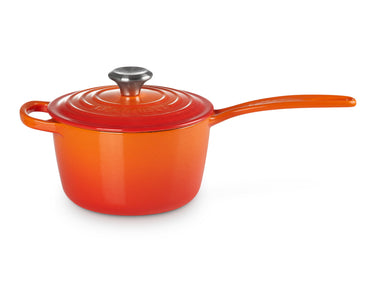 Le Creuset Stielkassete Signature rund ofenrot 16cm Freisteller 1