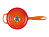 Le Creuset Stielkassete Signature rund ofenrot 16cm Freisteller 3