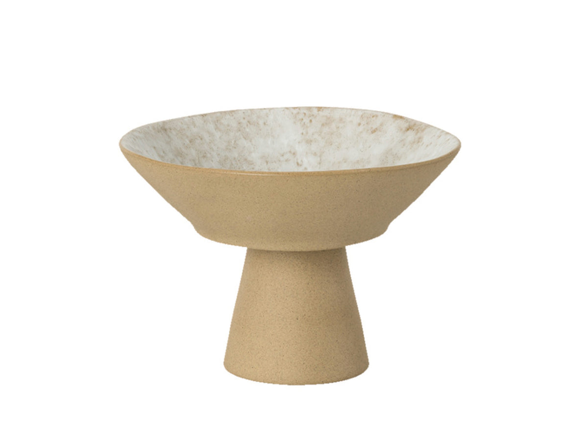 Rosenthal Sonetto Stoneware Schale auf Fuß 16cm Freisteller 1