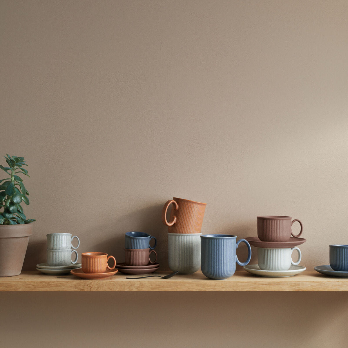 Thomas Clay rust Espresso-Untertasse 12 cm Lifestyle 3