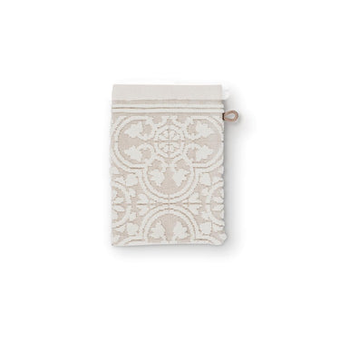 Tile de Pip Waschhandschuh khaki 16x22cm (1 Stück) Freisteller1
