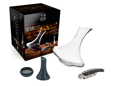 PEUGEOT WINE SERVICE Weinverkostungsset 4tlg Freisteller 1