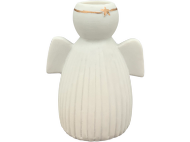 Exner Engel Ivory weiß 7,4x6x9,6cm