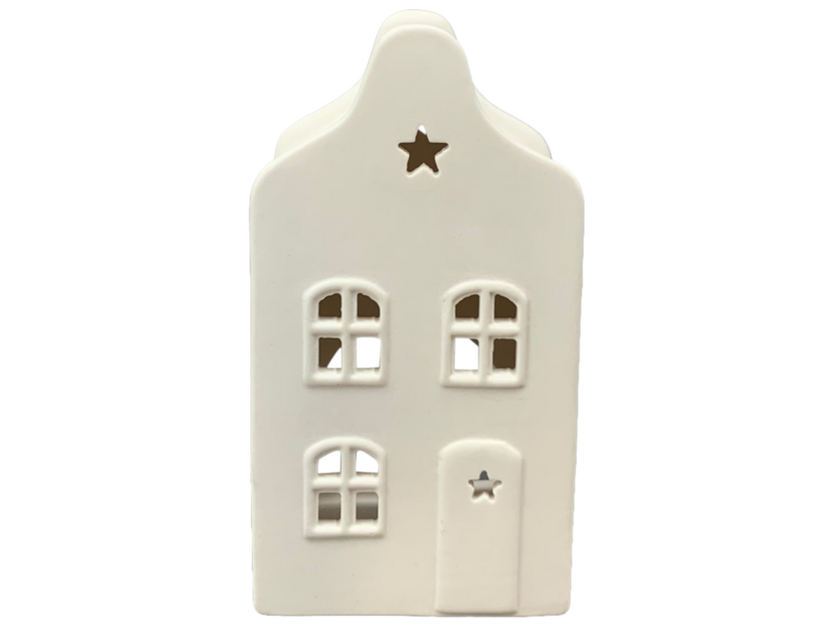 Exner Windlicht Ivory weiß 5x9,5x4cm