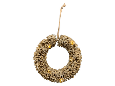 Exner LED Kranz Lumière gold 30x30x8cm Freisteller1