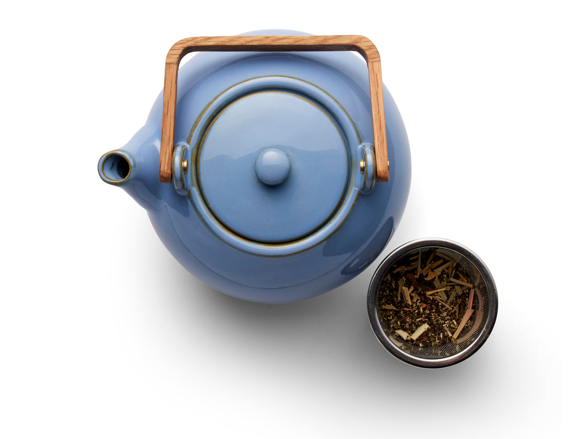 Bitz Teekanne shiny ocean 1,2 l Sieb