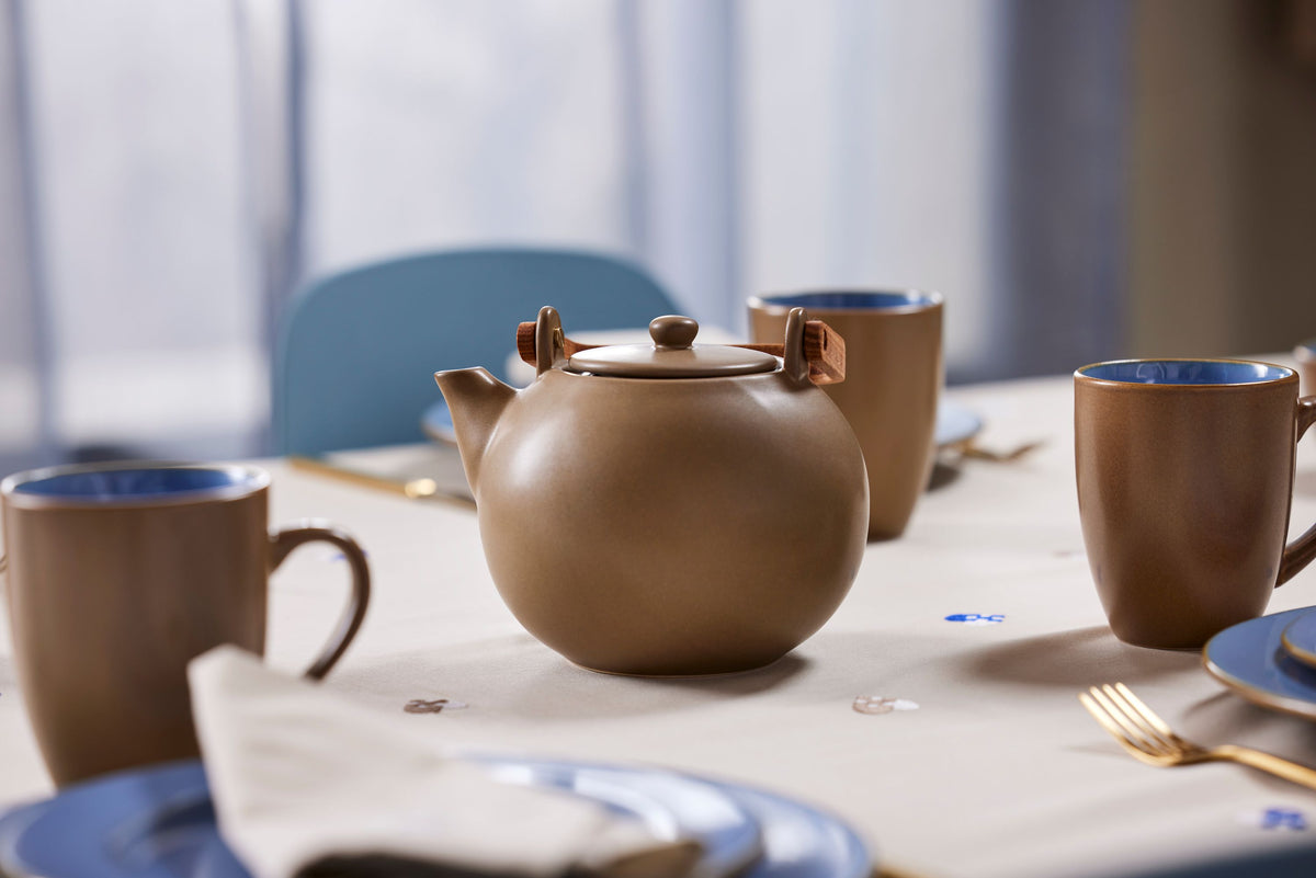 Bitz Teekanne wood mit Teesieb 1,2 l Lifestyle 3