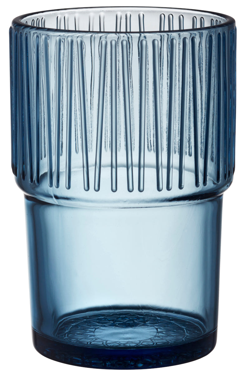 Bitz Kusintha Caféglas blau 380ml 4er Set Freisteller