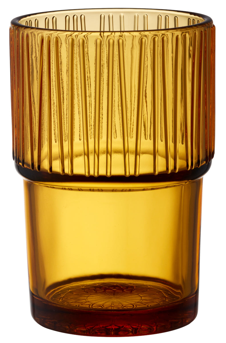 Bitz Kusintha Caféglas amber 380ml 4er Set Freisteller