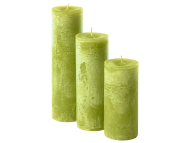 Dekocandle Zylinder-Kerze Fresh Lime Ø 8,6 x 20 cm (1 Stück) Freisteller