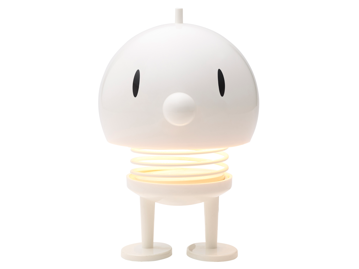 Hoptimist LED Lampe XL White 23cm Freisteller 1
