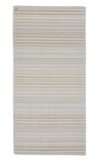 Geometric Print Duschtuch sand 70x140cm (1 Stück) bh Freisteller