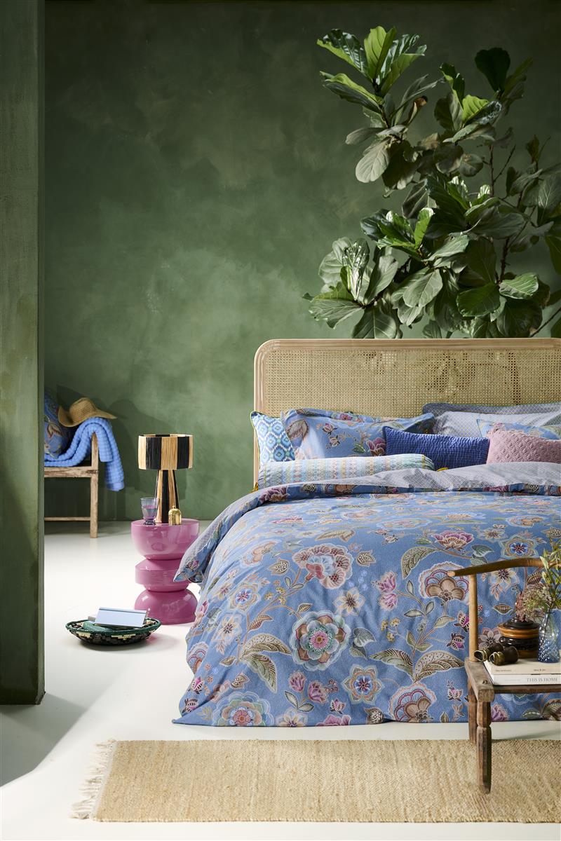 PIP STUDIO Matata Bettwäsche blau 155x220cm (1 Set) Lifestyle 1