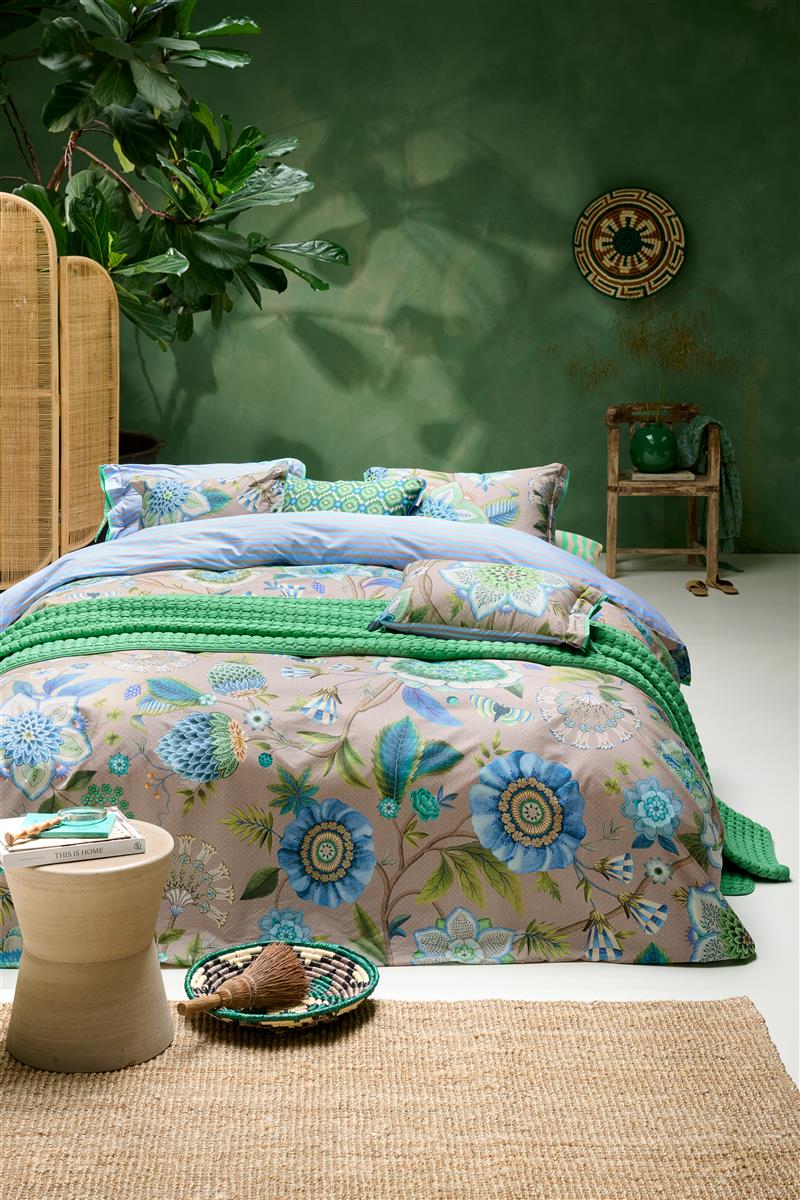 PIP STUDIO Viva La Vida Bettwäsche blau 135x200cm (1 Set) Lifestyle 2