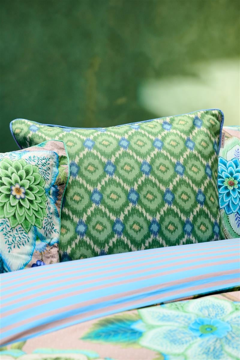 PIP STUDIO Zazu Kissen grün 53x53cm (1 Stück) Lifestyle 1