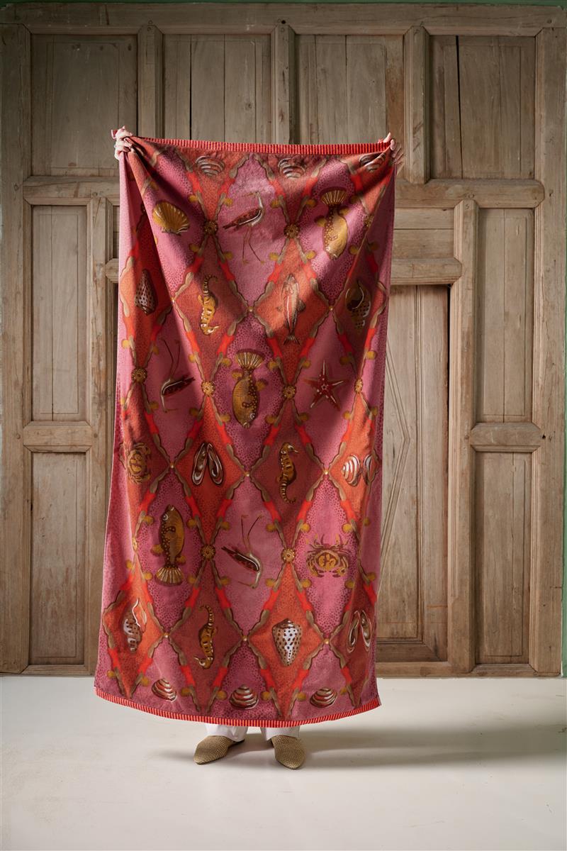 PIP STUDIO Little Sea pink Badetuch 100x180cm (1 Stück) Lifestyle1