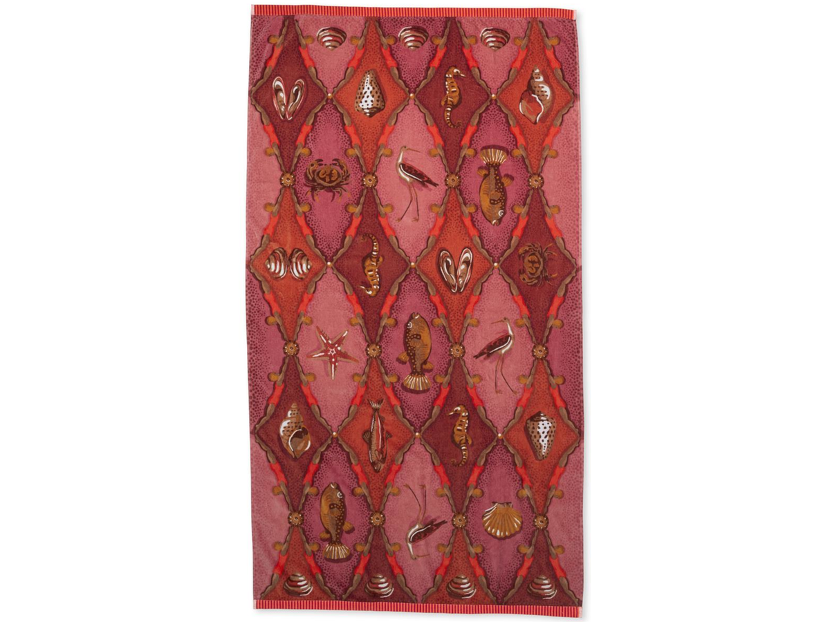 PIP STUDIO Little Sea pink Badetuch 100x180cm (1 Stück) Freisteller 1