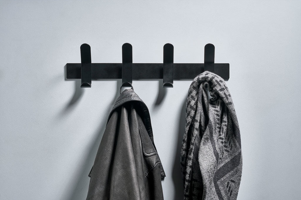 Zone Denmark A-Rack Wandgarderobe black 40x5x11cm Lifestyle