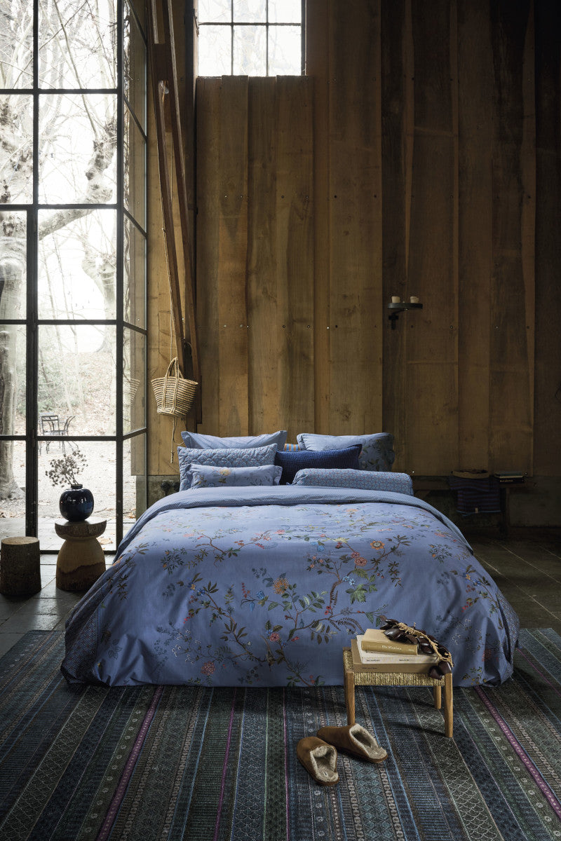 Pip Studio Bustani Bettwäsche blau 135x200cm (1 Stück) Lifestyle 1