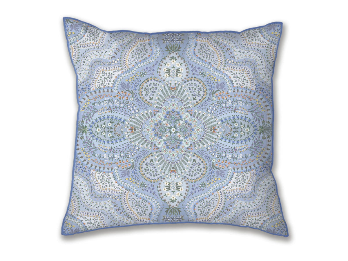 Pip Studio Moon Flower Kissen hellblau 53x53cm (1 Stück) Freisteller