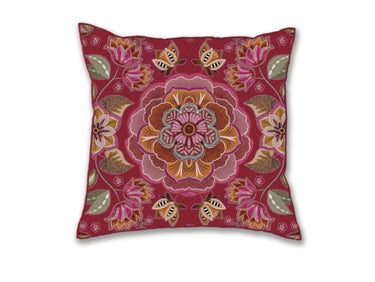 Pip Studio Matata Kissen rot 53x53cm (1 Stück) Freisteller