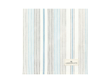 Greengate Divia Stoffserviette pale blue 40x40cm Freisteller