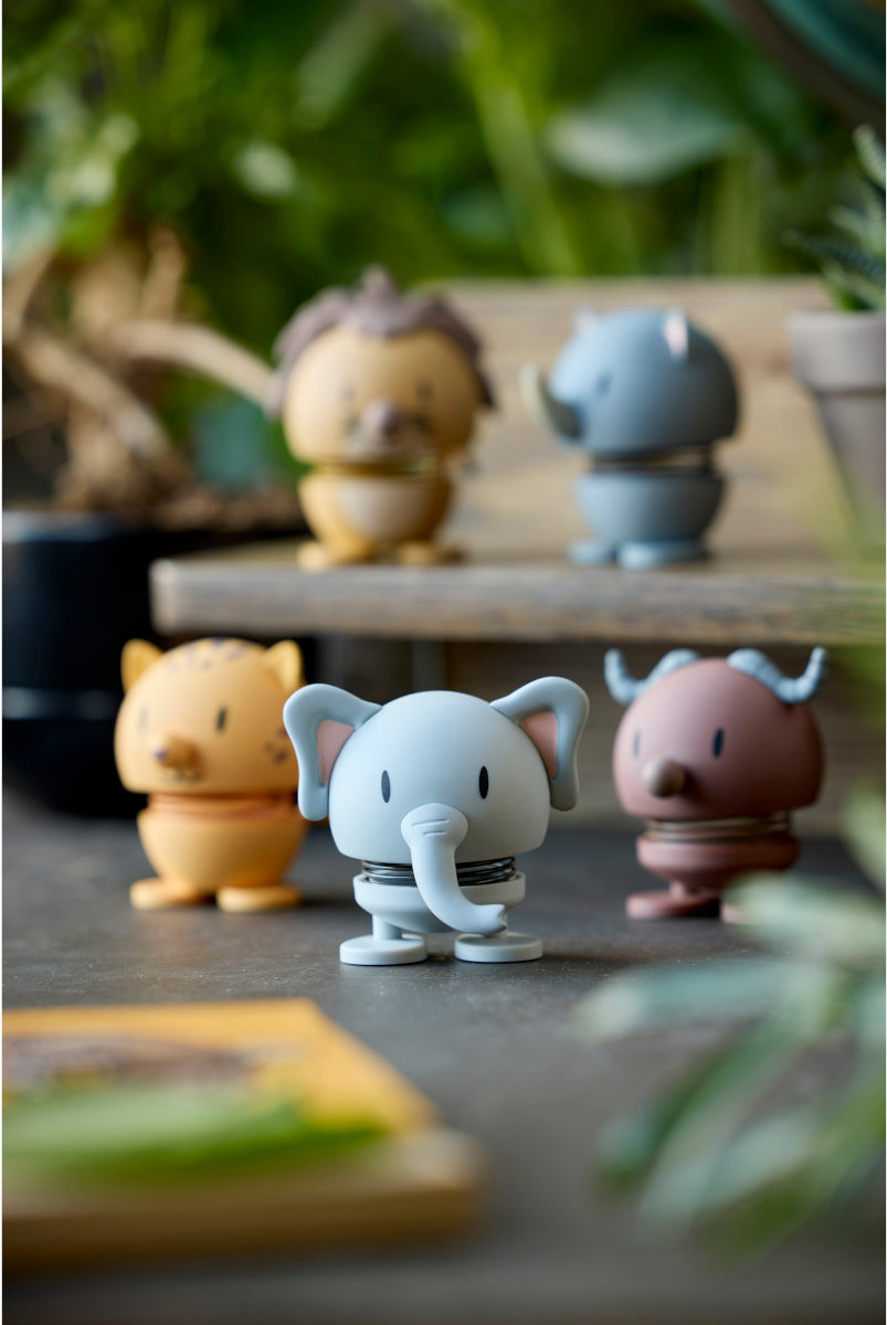 Hoptimist Soft Elephant S Grey 6cm Lifestyle 3