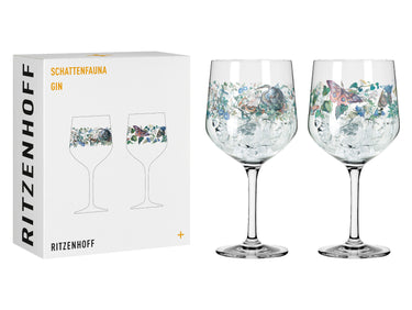 RITZENHOFF Schattenfauna Gin Kelch 2er Set (C. Mcallister) H25 #7 #8 Freisteller 1