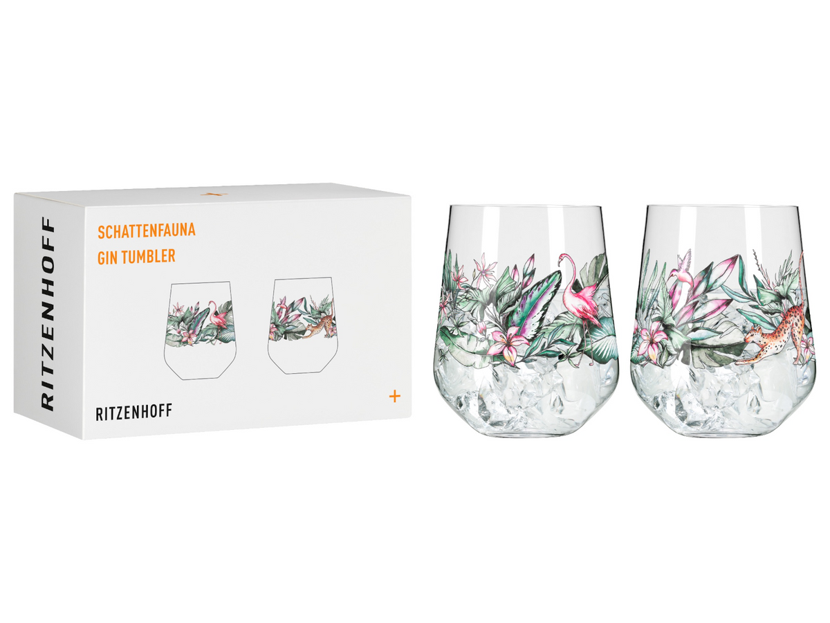 RITZENHOFF Schattenfauna Gin Tumbler 2er Set H24 #5 #6 Freisteller 4