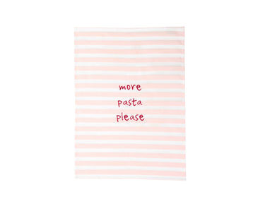 ASA textil Geschirrtuch more pasta please 50x70 cm Freisteller