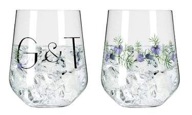 RITZENHOFF Botanic Lights Gin Tumbler 2er Set H23 #5 #6 Freisteller