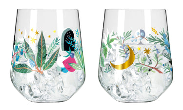 RITZENHOFF Botanic Glamour Gin Trumbler 2er Set H23 #7 #8 Freisteller